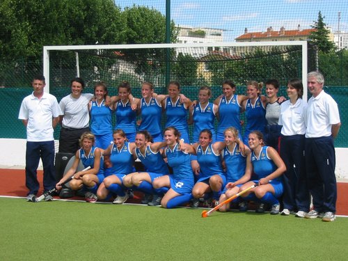 Les Blue Belles Girls version Coupe des Alpes 2007